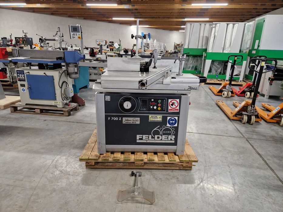 Frezarka dolnowrzecionowa Felder F700Z, elektryczne podnoszenie