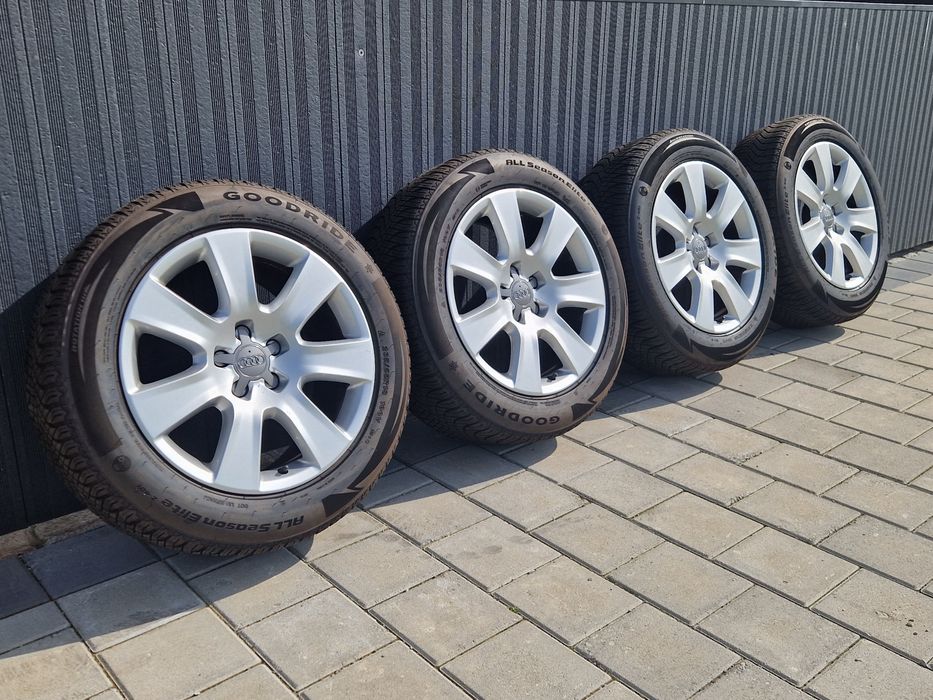 Oryginalne Alufelgi AUDI 18 | Opony 235/55-18 | A6 A8 Q5 7mm | KOMPLET