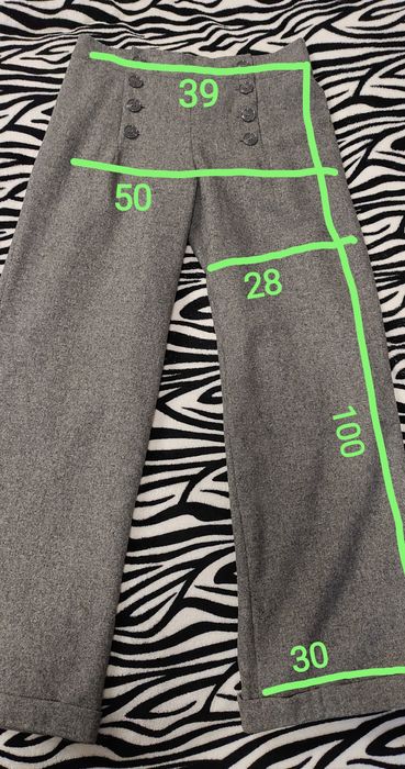 H&M. Брюки палаццо.