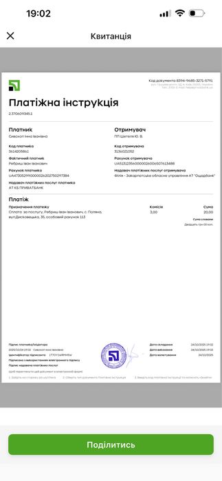 Набір боді від Carter’s