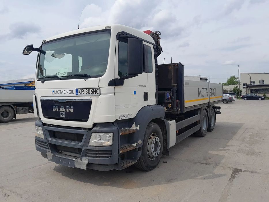 MAN TGS  Samochód ciężarowy MAN TGS 26.360 6x4 / HDS HMF