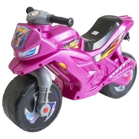 Біговел мотоцикл 2-х колісний 501-1PN Рожевий Перламутр
