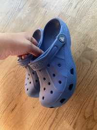 Buty crocs j1 roz 32 - 33 niebieskie