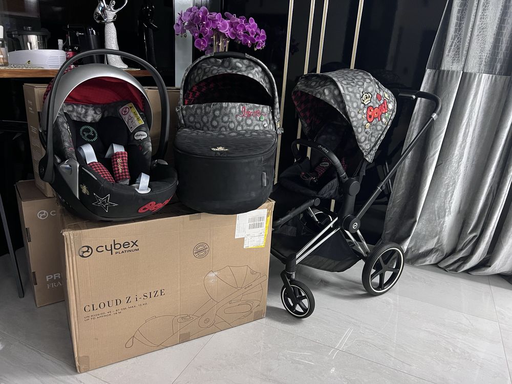 Wózek Cybex Priam 2.0 Lux Rebellious 3in1