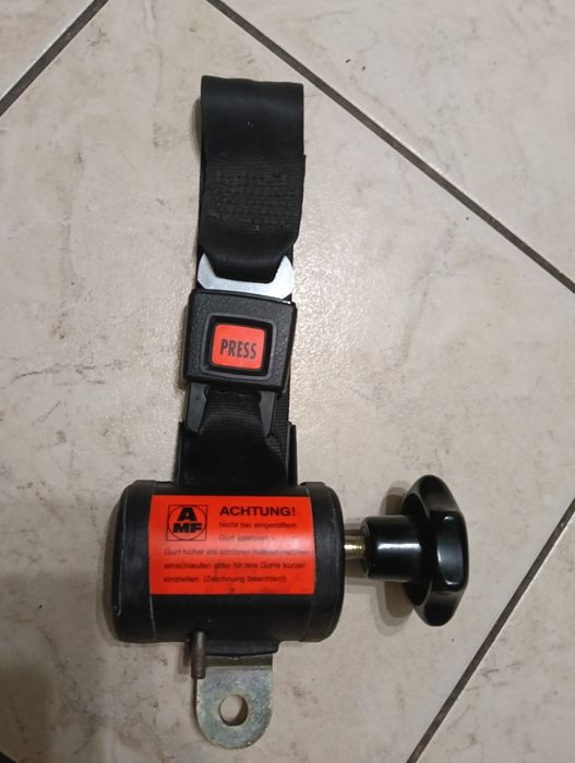 Pasy mocujące wózek inwalidzki AMF rolkowe