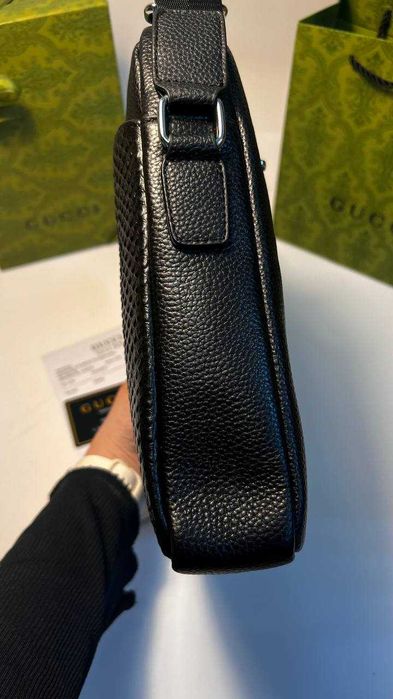 Męska torba torebka Listonoszka, skóra 66262-1