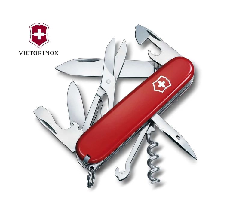 Scyzoryk Victorinox CLIMBER 1.3703 RED * NOWY * 14 funkcji - Klasyczny