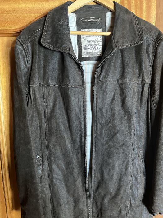 Casaco de homem em pele original