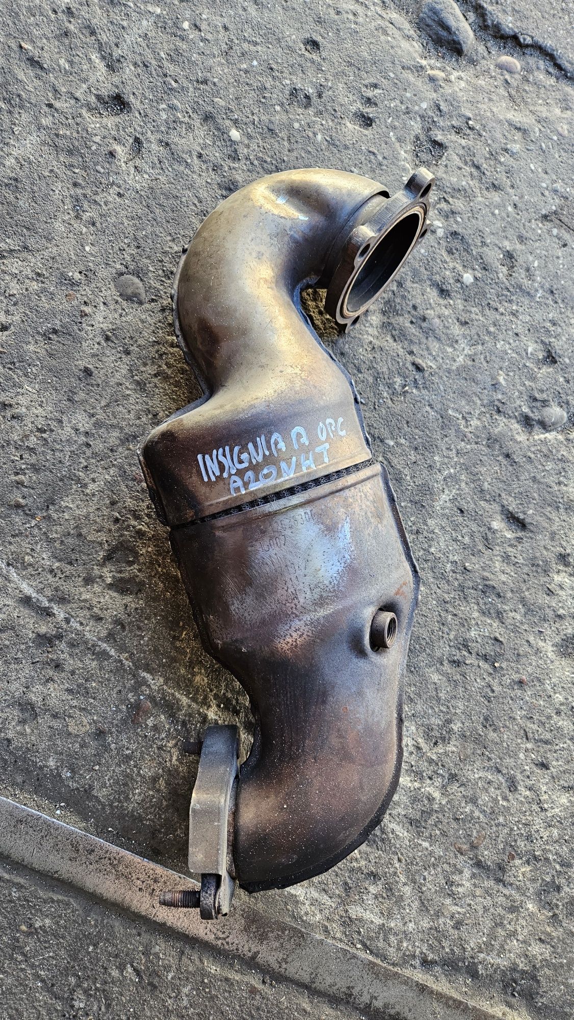 Katalizator kolektor wydechowy A20NHT A20NFT 2.0t opel insignia a