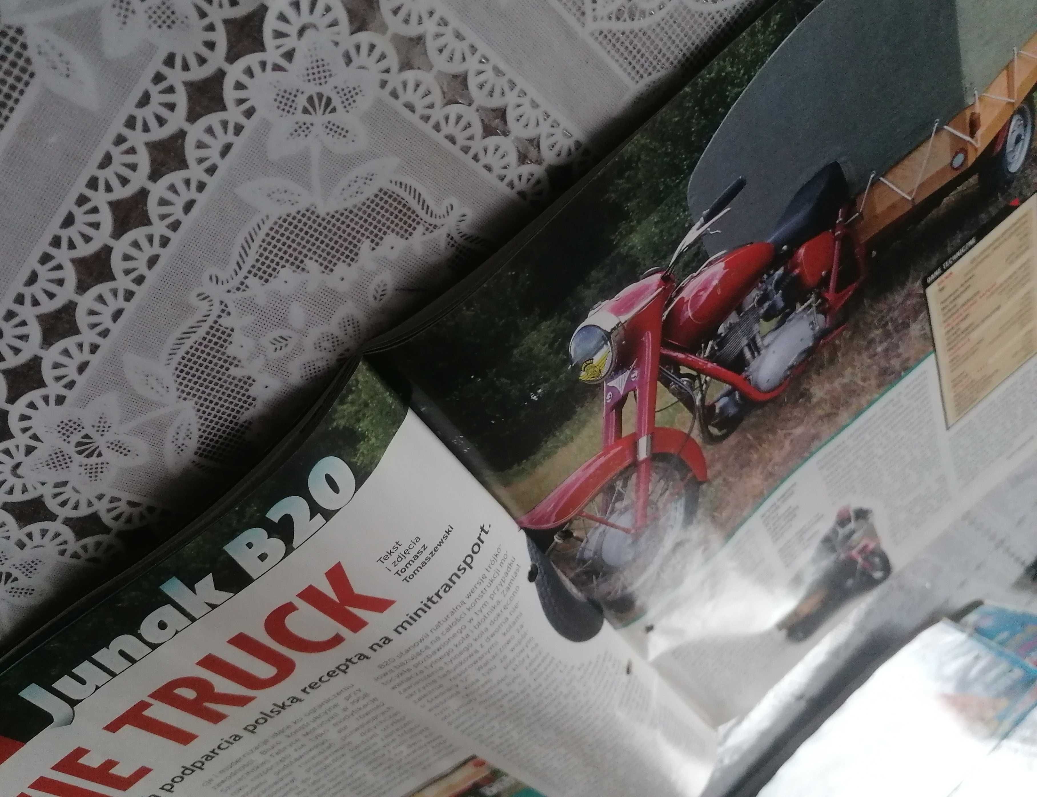 Gazeta Świat Motocykli JUNAK B20 Yamaha wr 450 yz 450 shadow