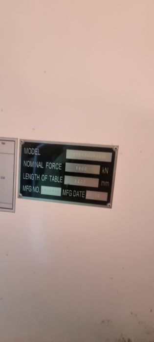 prasa krawędziowa 160 ton