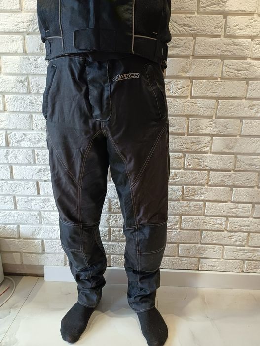 Kurtka i spodnie motocyklowe komplet M 4.Biker