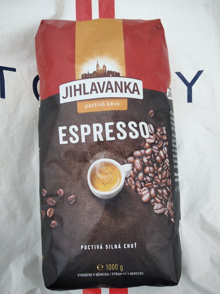 Кофе Jihlavanka в зёрнах espresso Чехия