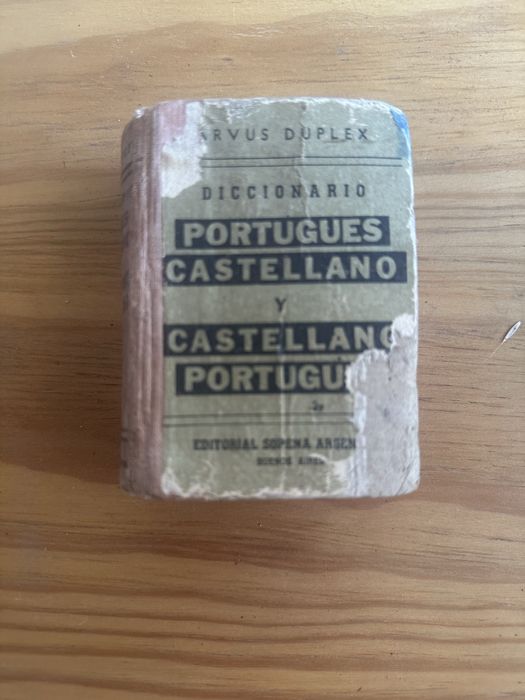 Dicionário antigo de Português - Castelhano