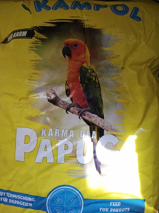 Karma dla papug małych i papug średnich Kampol 20kg