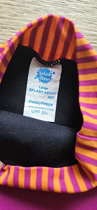 Kąpielówki neoprenowe Różowe na basen About splash 12m Large