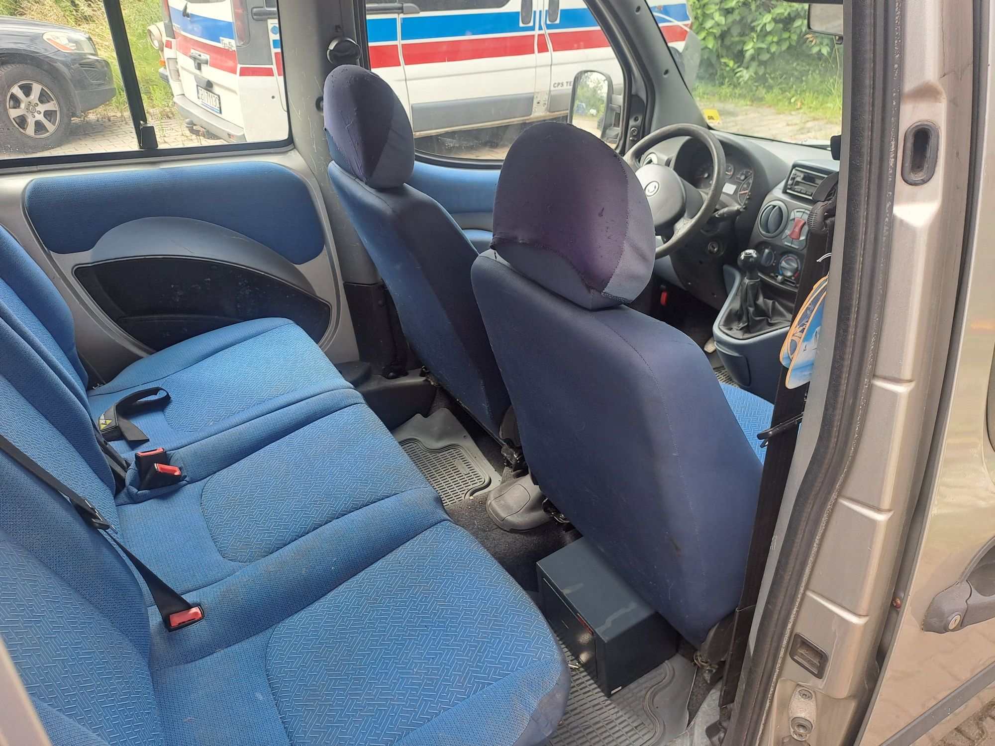 Fiat Doblo 1.3 jtd osobowy, nowe sprzęgło, rozrząd, turbina