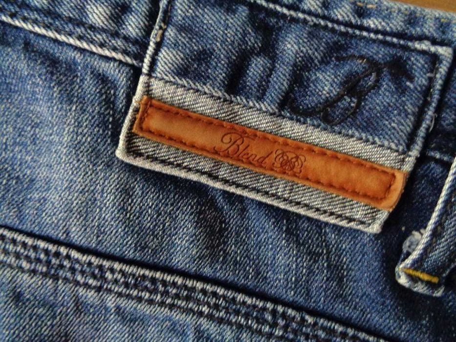 Krótkie spodenki męskie jeansowe Blend pas-40cm jak nowe