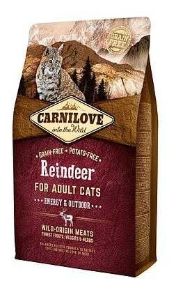 Корм Carnilove Cat Energy & Outdoor (для активных кошек)