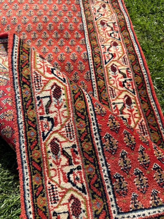 Chodnik Dywan Ręcznie Tkany Kaszmirowy perski Indo Mir 210x80 gal.6tyś