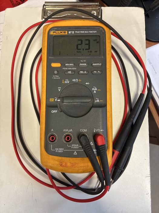 Multimetr cyfrowy Fluke 87V