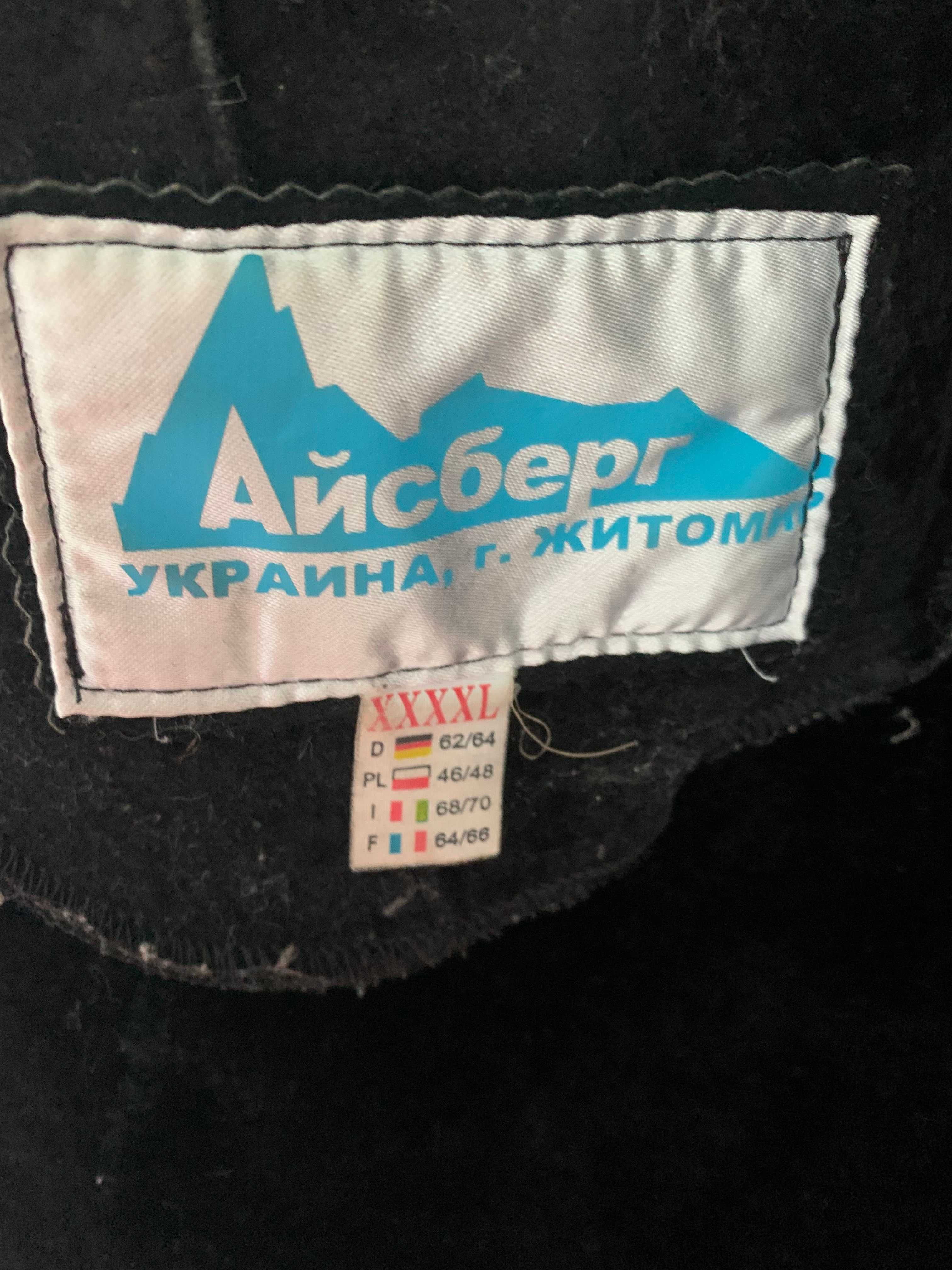 Дублёнка кожаная женская на натуральному меху!