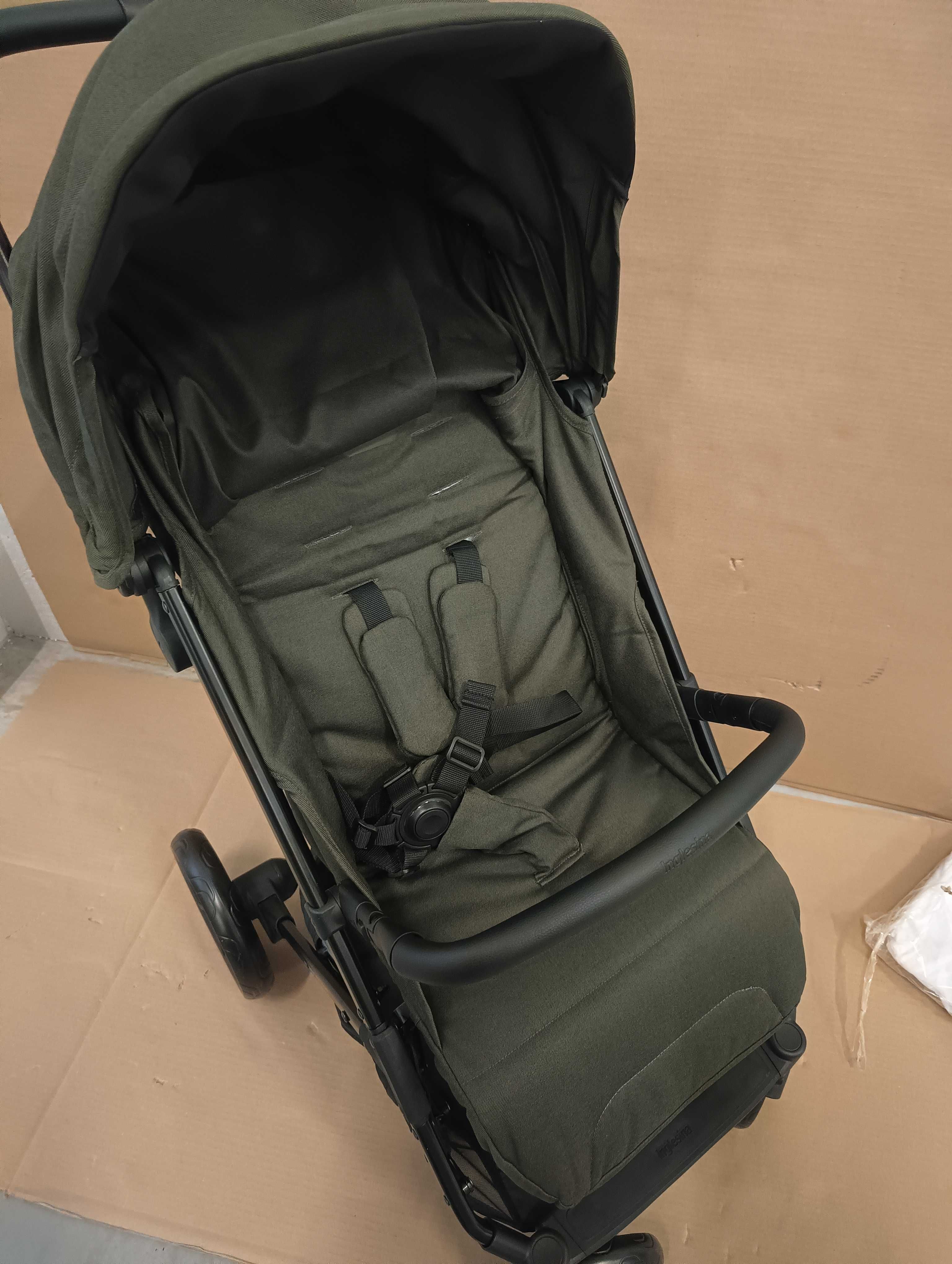 Inglesina Zenit wózek dziecięcy spacerowy zielony kompaktowy do 22 kg