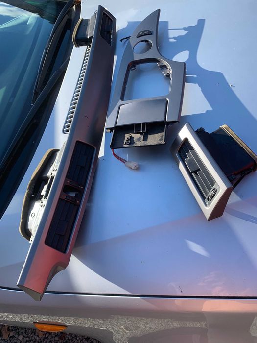 Bmw 5 e60 e61 przed lift listwy dekory wnętrza komplet Europa + gałka