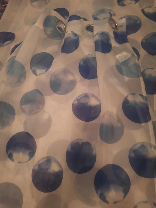 Firanka na kolkach, szelkach