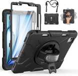 GROLEOA iPad Air 6 11'' etui pancerne 360 obrotowe A2902 A2903 A2904