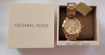 Nowy zegarek Michael Kors MK5798 mini Bradshaw bransoleta złoty gold