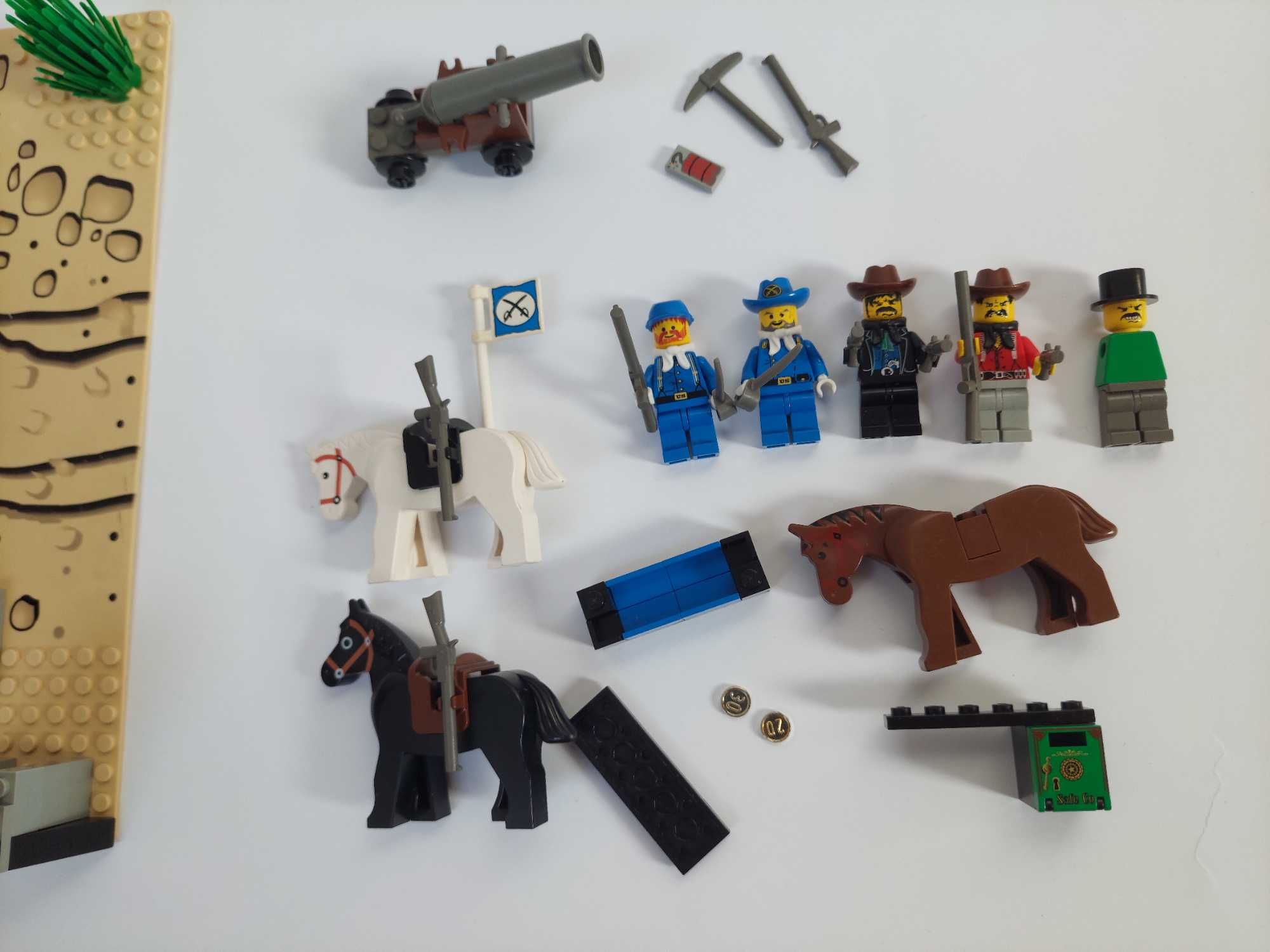 Lego Western 6761 Bandit's Secret Hide-Out 1996 - lekkie braki