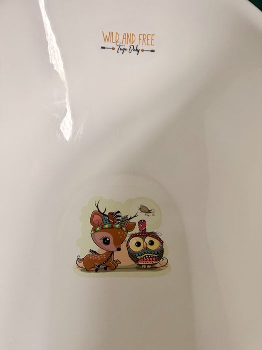 Дитяча ванночка з металевою підставкою