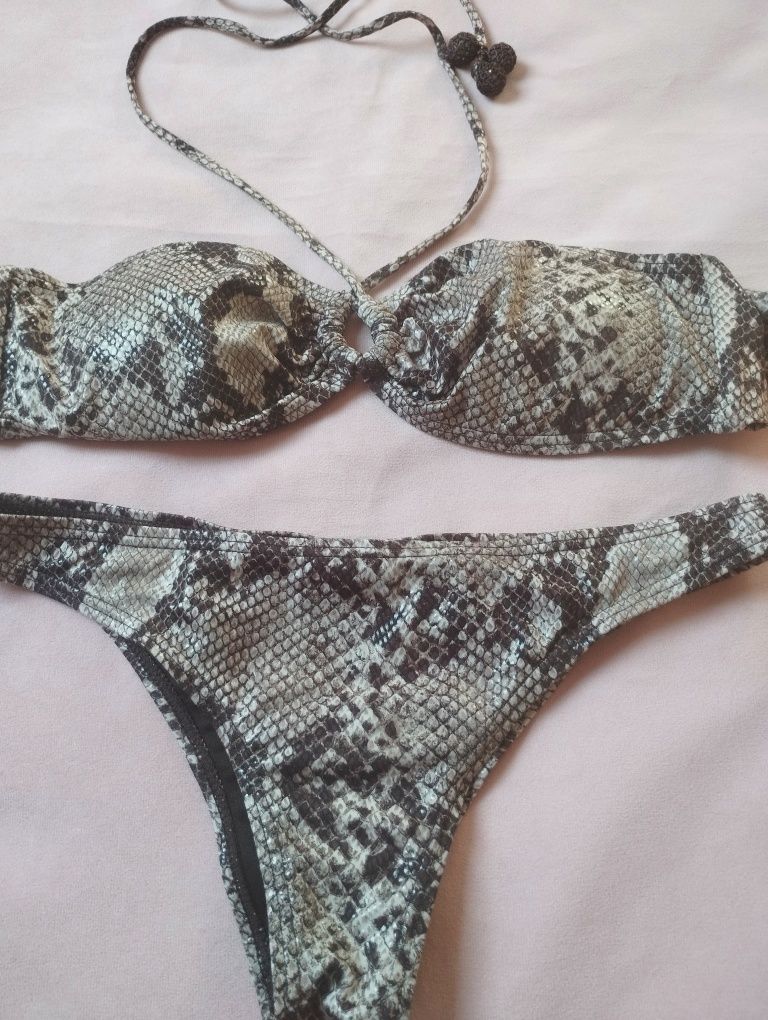 Atlantic bikini strój kąpielowy wężowa skóra Rozmiar S