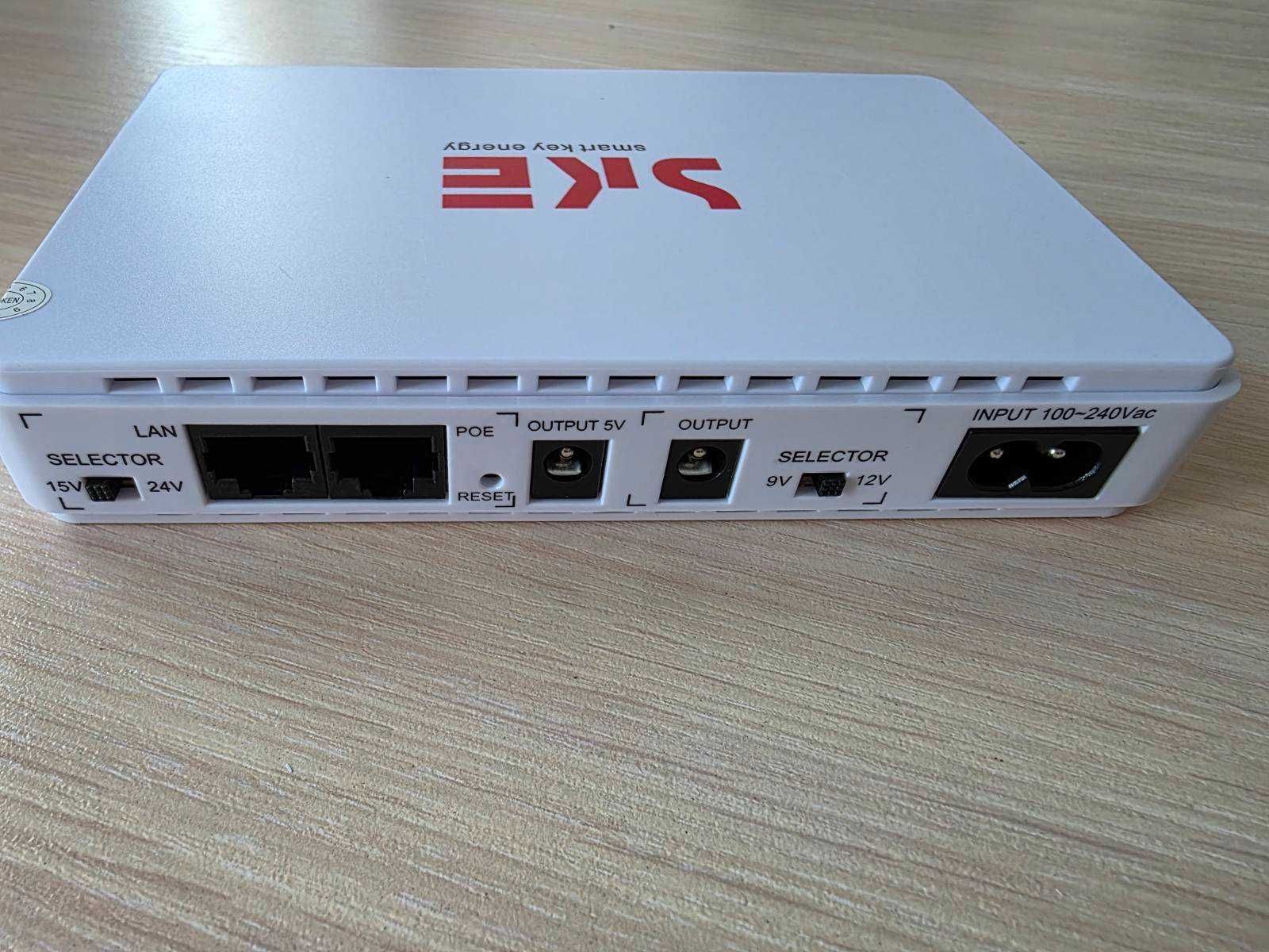 ДБЖ для роутерів/комутаторів SKE-431P PON/POE 5/7.5/9/12V 1A 8800mAh