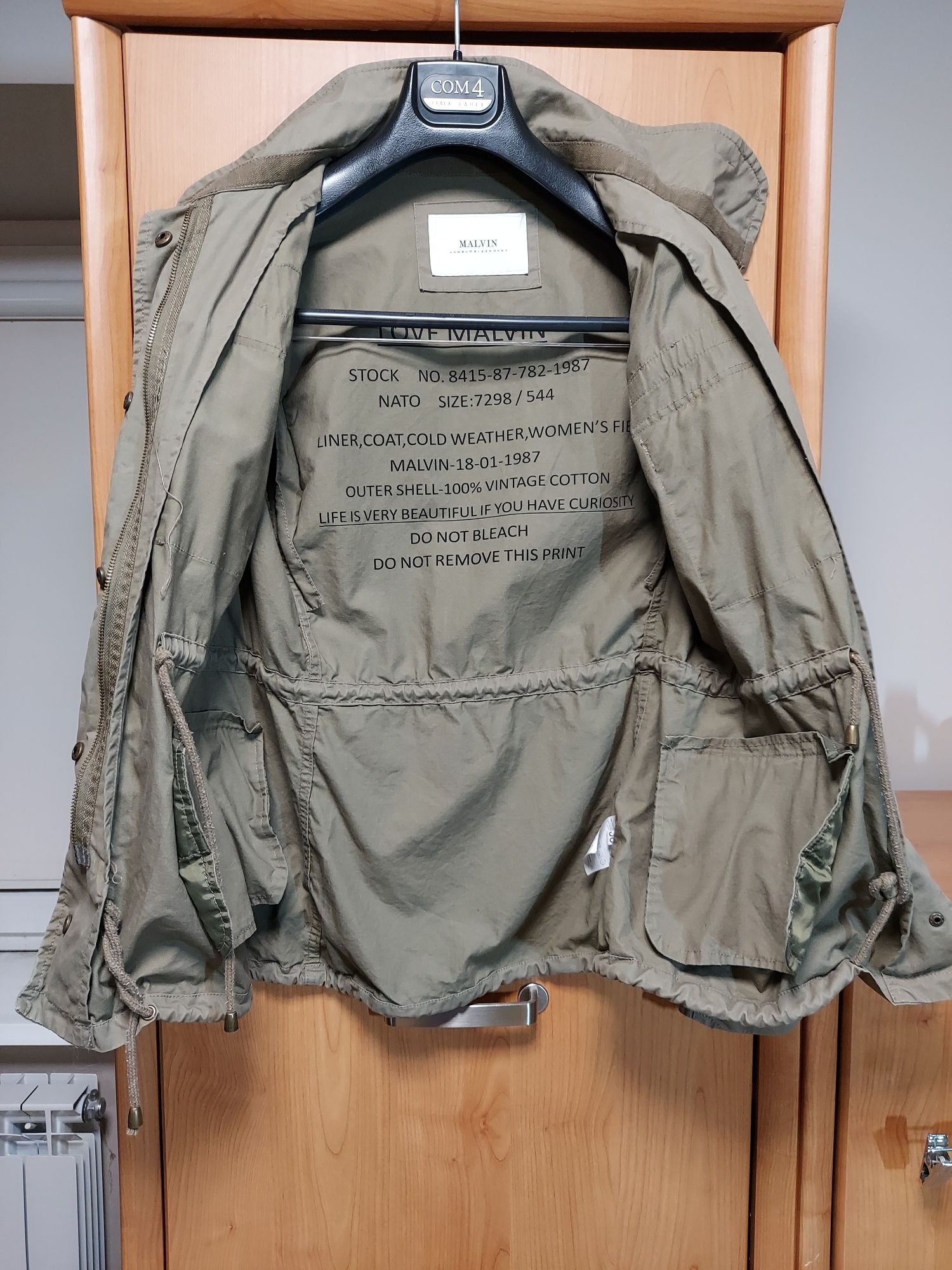 Malvin Kurtka militarna roz.38 wojskowa