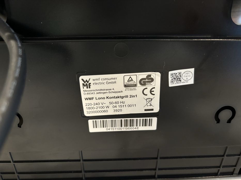 WMF Lono Kontaktgrill 2in1 Novo