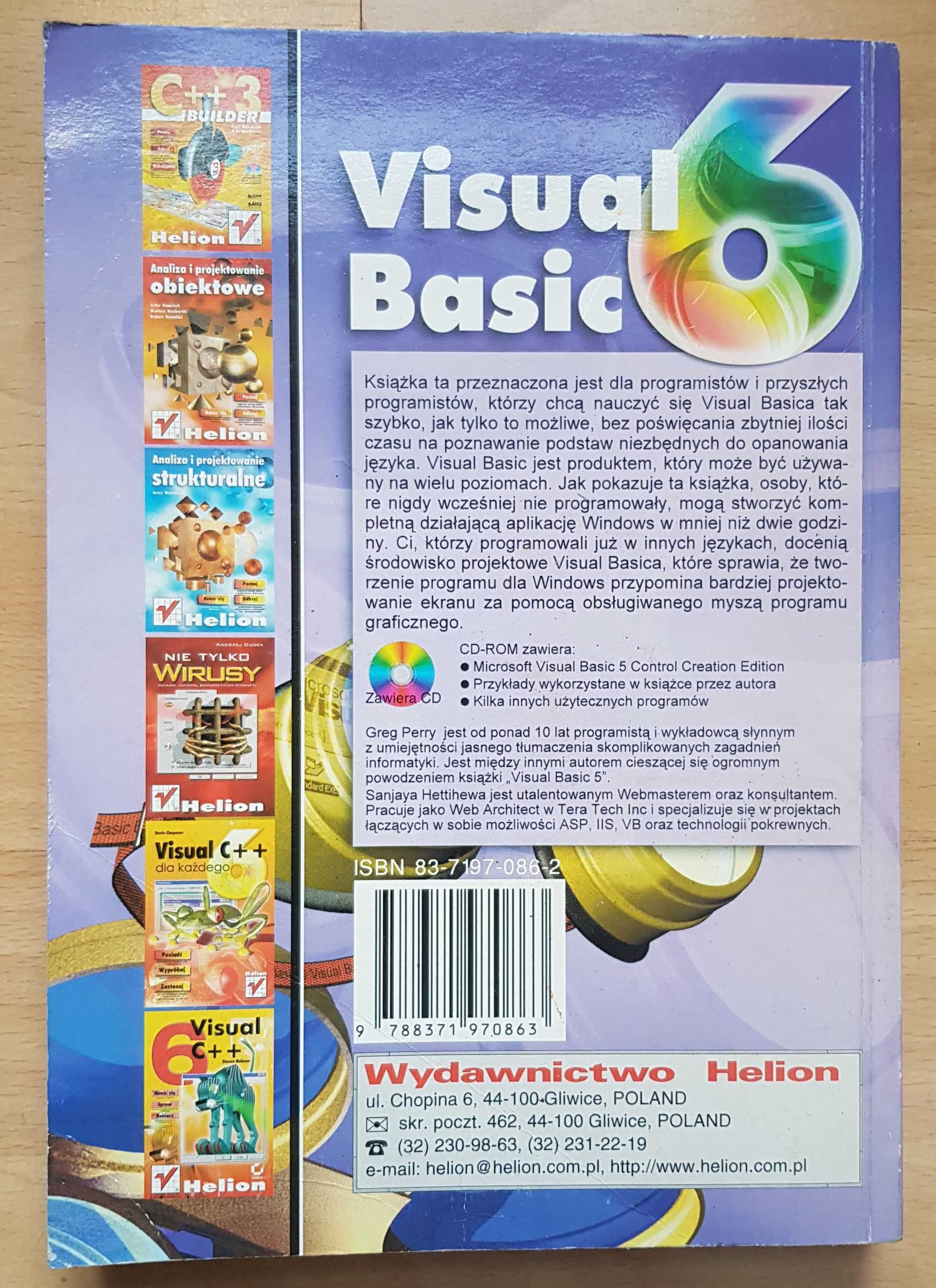 Książka Visual Basic programowanie - Greg Perry /Helion