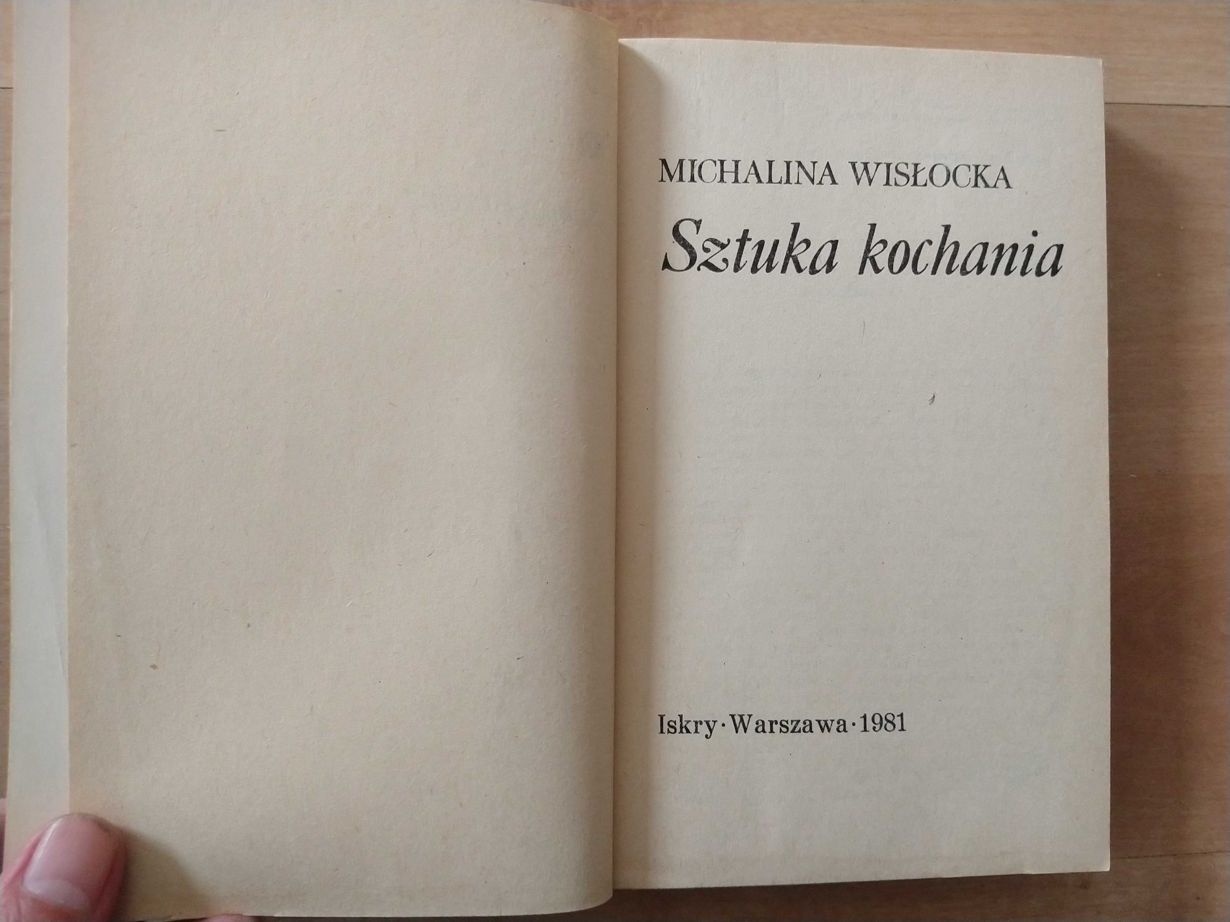 Sztuka kochania Michalina Wisłocka wydanie 1981 rok