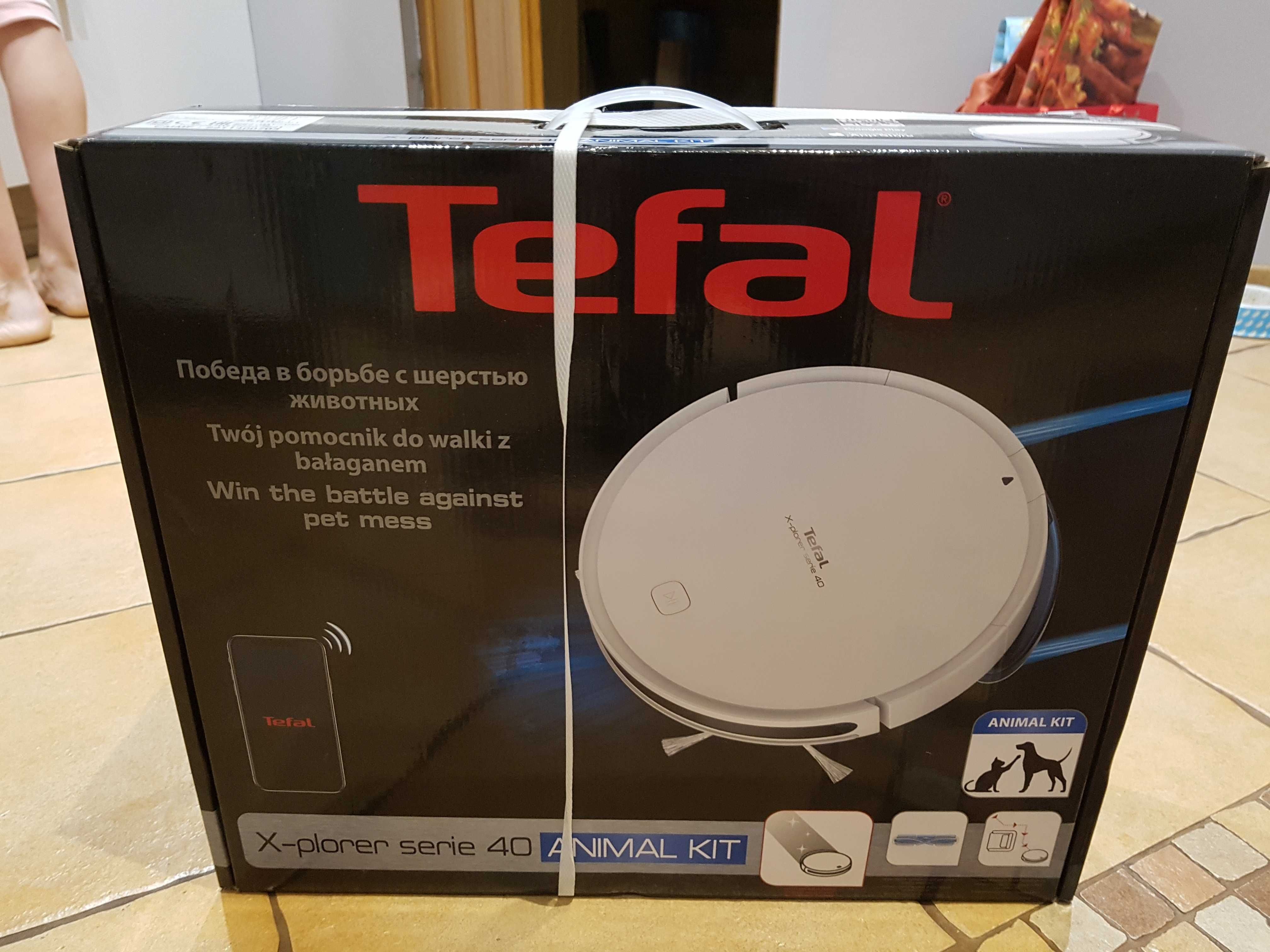 Odkurzacz Tefal Robot odkurzający RG7267wh Animal Kit