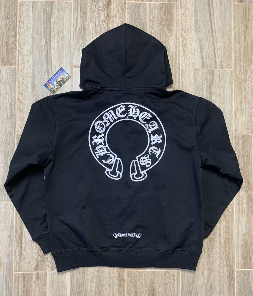 Chrome Hearts Zip Up Hoodie Black (Bluza)