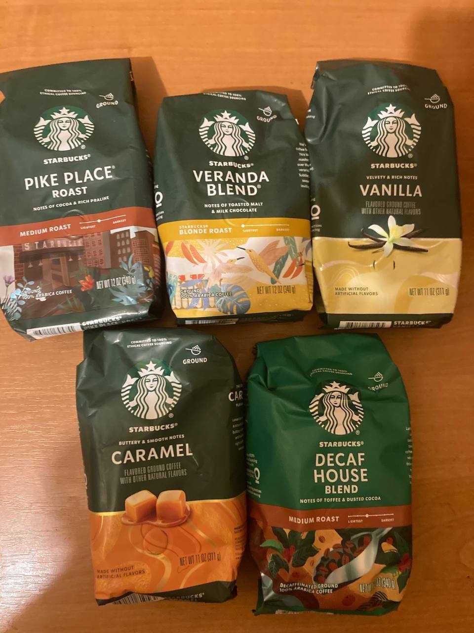 Кава/Кофе Starbucks decaf house/veranda/sunsera
