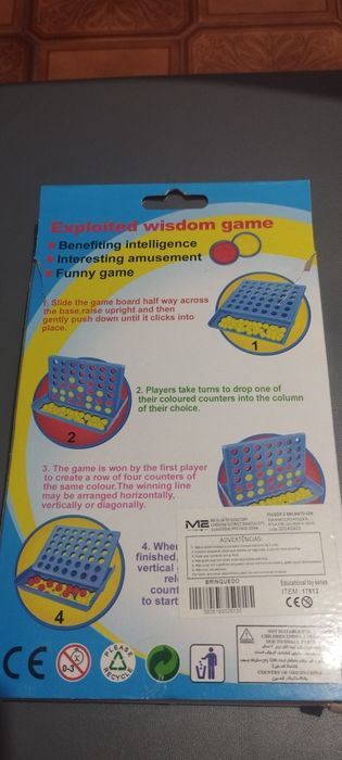 Jogo Connect 4 para 3 anos +