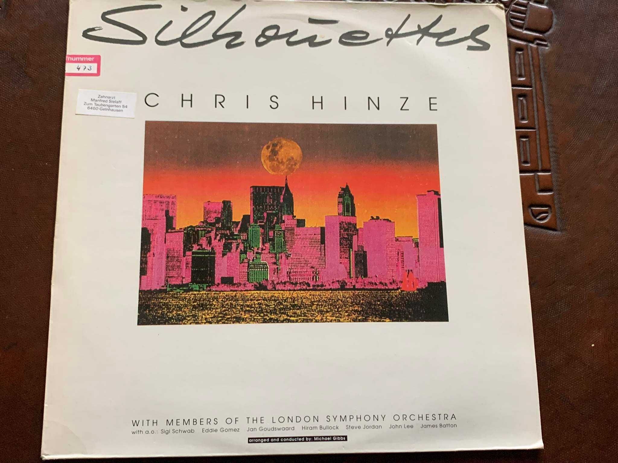 Chris Hinze - Silhouettes - Winyl - stan EX!