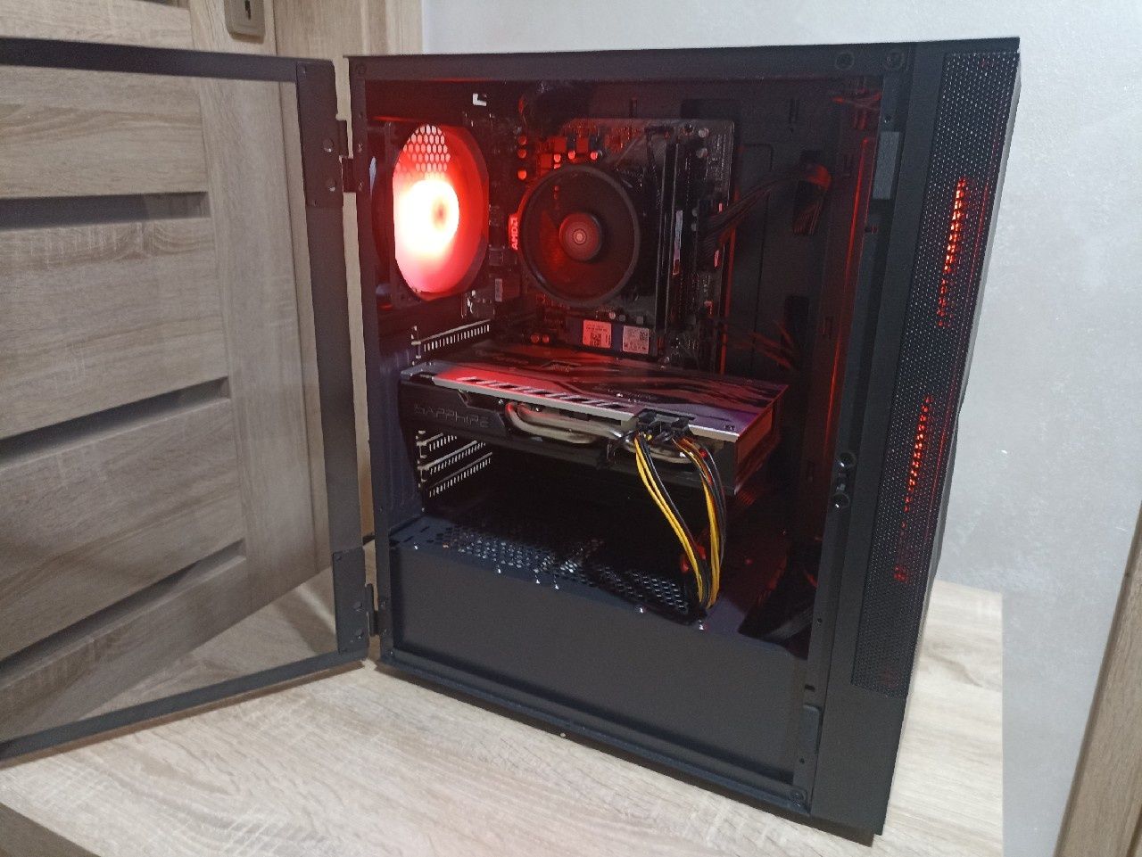 Komputer do gier AMD Ryzen 5 2600|RX580 4GB|16GB RAM|256GB Nvme