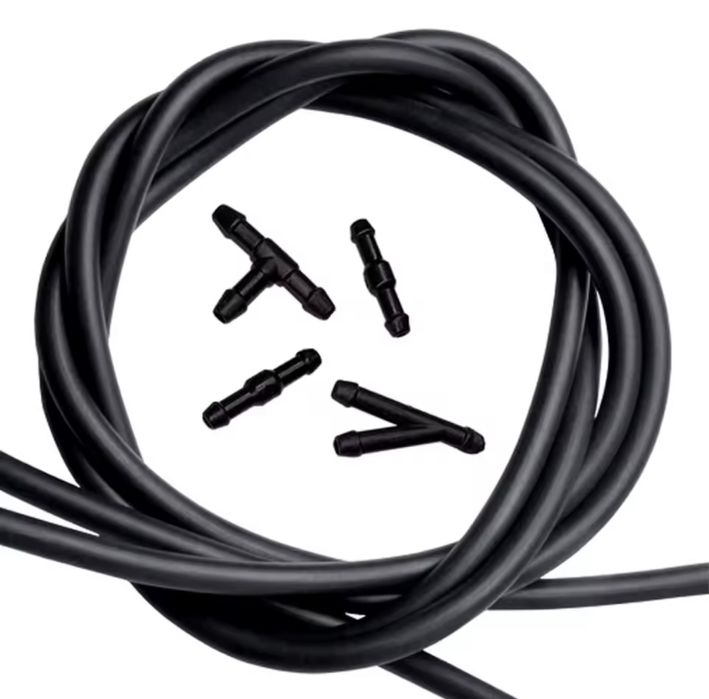 Універсальний 2м шланг форсунки омивача скла соединитель тройник набор