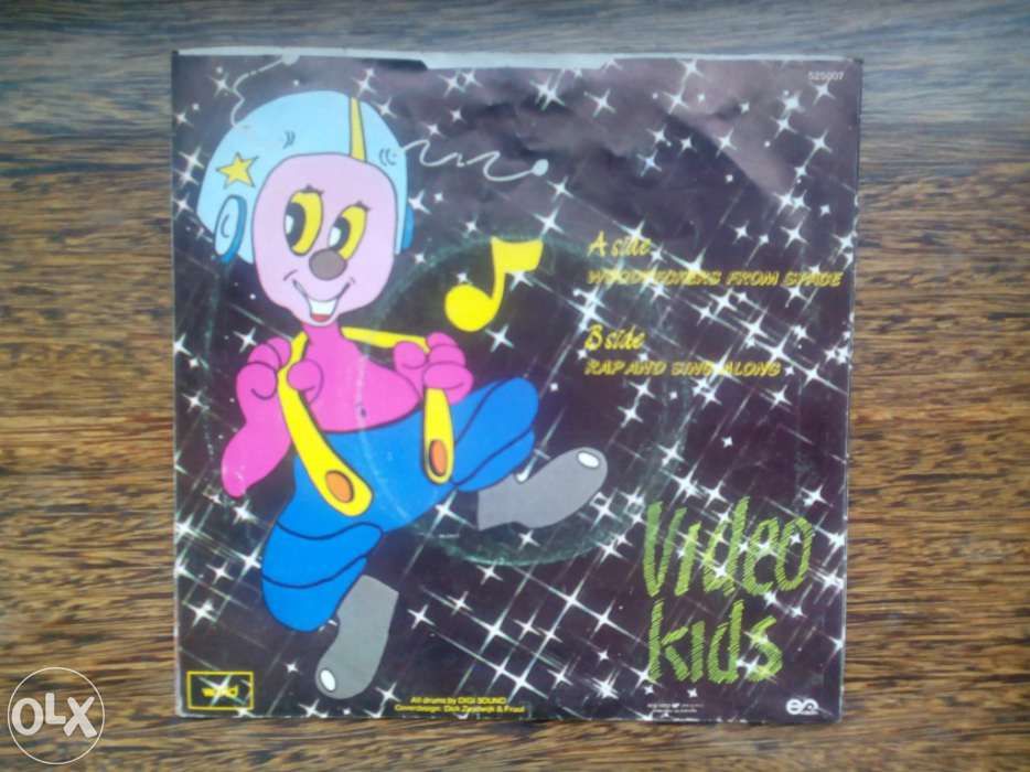 Discos de vinil pequeno