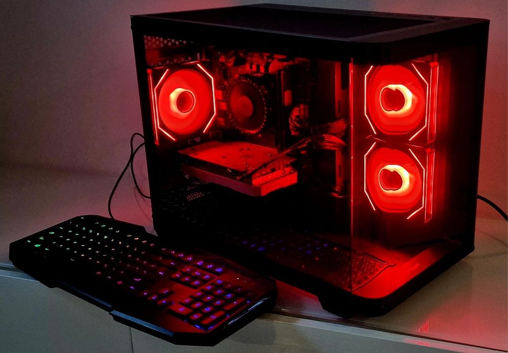 Komputer gamingowy intel 12400 RX 580 8Gb DDR5 16Gb SSD 1000GB Wifi