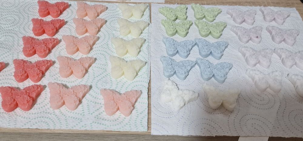 Mydełko naturalne zapachowe glicerynowe motyl podziękowanie ślub
