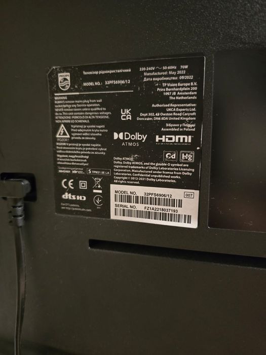 Philips 32 cale Ambilight
